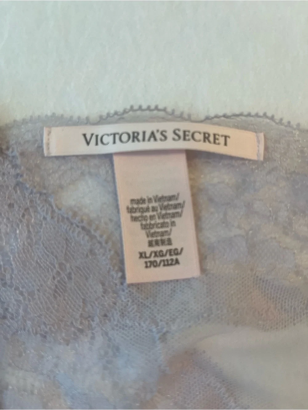 Victoria's Secret Light Lavender Satin & Lace Chemise - Picture 3 of 10